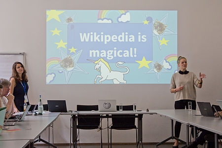 "Wikipedia is magical!"