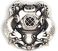 First class diver badge