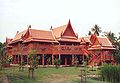 Image 47A group of traditional Thai houses at King Rama II Memorial Park in Amphawa, Samut Songkhram. (from Culture of Thailand)