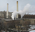 Cloud Factory, built from 1903 to 1907, in the Oakland district of Pittsburgh, Pennsylvania.