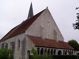 The church in Boësses