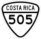 National Tertiary Route 505 shield}}