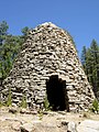 An abandoned charcoal kiln, near Walker, AZ.