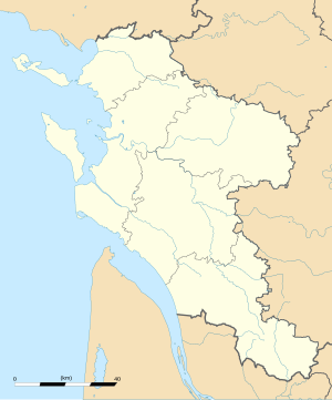 波利尼亚克在滨海夏朗德省的位置