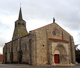 The church in Fleuriel