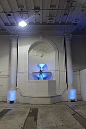 The fountain in the Cafe Rouge in 2012