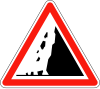 Risk of rockfall