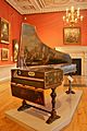 于17世纪中期制作的大键琴，现存放在英国科陶德美术馆内。