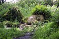 The Lost Gardens of Heligan -- Susan Hill's sculpture The Mud Maid
