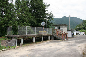 車站入口（2008年7月27日）