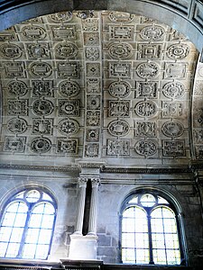 Caissons of the Ceiling of the Chapel of the Holy Cross