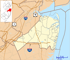Eatontown is located in Monmouth County, New Jersey