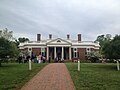 The front view of Monticello