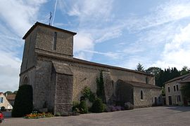The church in Montrol-Sénard