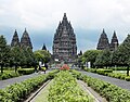 The Prambanan Temple of Central Java, reflecting Hindu architectural influences.[19]