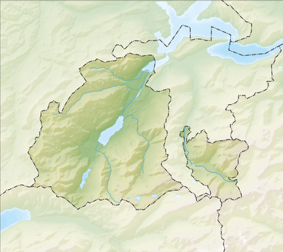 Location map Switzerland Obwalden