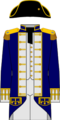 英國皇家海軍少將及準將制服(1812-1827)