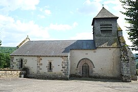 The church of Saint Julien de Brioude, in Saint-Julien-le-Petit