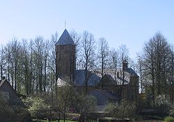 A church in Subačius city
