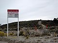 Area 51 no entrance sign and guards