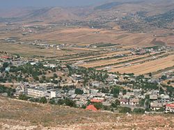 View of the northeastern part of al-Rafid