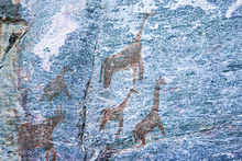 Example of some rock art in Tsodilo