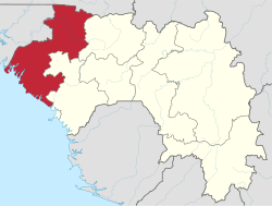Boké Region in Guinea