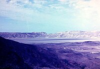 The Eastern Desert, with mountain ranges in view