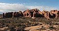 South aspect, seen from Turret Arch