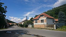 Main street of Hajnáčka