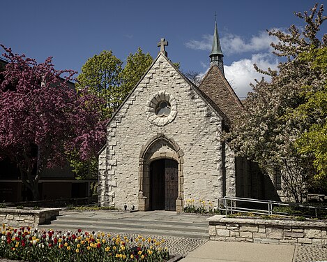 St. Joan of Arc Chapel on the campus of Marquette University in Milwaukee, United States (created by Leroy Skalstad and nominated by Yann)