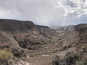 Canyon landscape