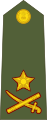 Major general (Hindi: मेजर - जनरल, romanized: mejar - janaral) (Indian Army)[31]