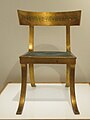 Klismos chair (c. 1790), Copenhagen, Denmark, Danish Design Museum