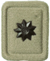 2nd Lieutenant embossed badge