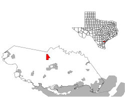 Location of St. Paul, Texas