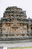 Shrine wall and superstructure in Kasivisvesvara temple at Lakkundi