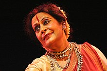 Sonal Mansingh performing in New Delhi.