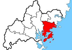 霞浦县的地理位置