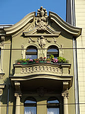 Detail of a balcony
