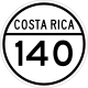 National Secondary Route 140 shield}}