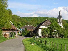 The village of Courcelles