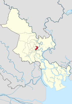 第一郡在胡志明市的位置