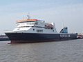 Dublin Viking berthed at Twelve Quays, Birkenhead