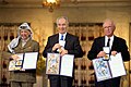 Nobel Peace Prize laureates for 1994