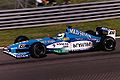 Giancarlo Fisichella driving for Benetton at Montreal in 1999