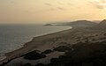 Golden Beach at Karpasia Peninsula, at sunset