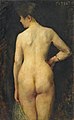 路易斯·科林斯（英語：Lovis Corinth）《背對的裸女》，1885年，私人收藏