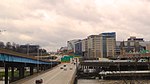 I-196 entering downtown Grand Rapids