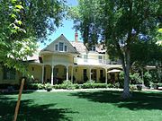 The William J. Murphy House was built in 1895 and is located at 7514 N. Central Ave.. William J. Murphy created the Arizona Improvement Company in 1887 and bought land in areas that would eventually become the towns of Peoria and Glendale. The house is listed as historic by the Phoenix Historic Property Register. (PHPR)